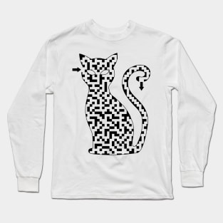 Cat Maze Long Sleeve T-Shirt